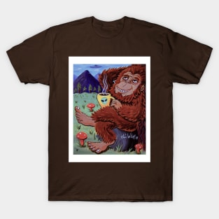 Bigfoot Coffee Time T-Shirt